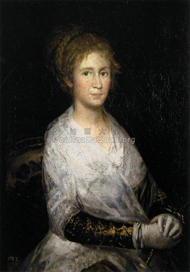 Josefa Bayeu or Leocadia Weiss - 弗朗西斯科·德·戈雅